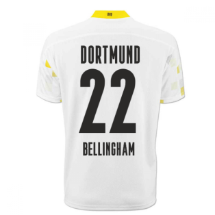 2020-2021 Borussia Dortmund Puma Third Cup Football Shirt (BELLINGHAM 22)