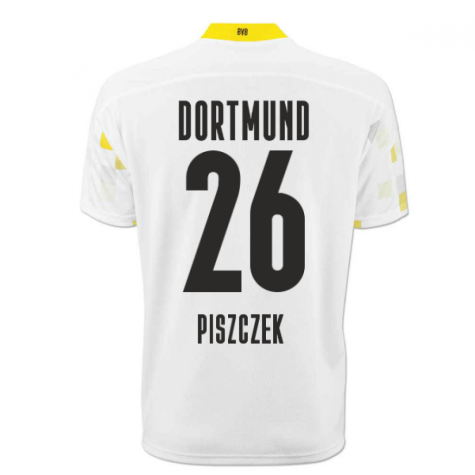 2020-2021 Borussia Dortmund Puma Third Cup Football Shirt (PISZCZEK 26)