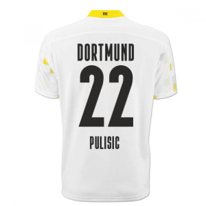 2020-2021 Borussia Dortmund Puma Third Cup Football Shirt (PULISIC 22)
