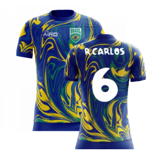 2023-2024 Brazil Away Concept Shirt (R Carlos 6) - Kids