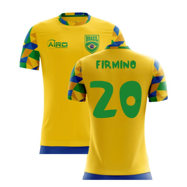 2025-2026 Brazil Home Concept Football Shirt (Firmino 20)