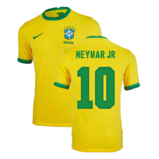 2020-2021 Brazil Home Shirt (Kids) (NEYMAR JR 10)