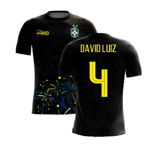 2025-2026 Brazil Third Concept Football Shirt (David Luiz 4)