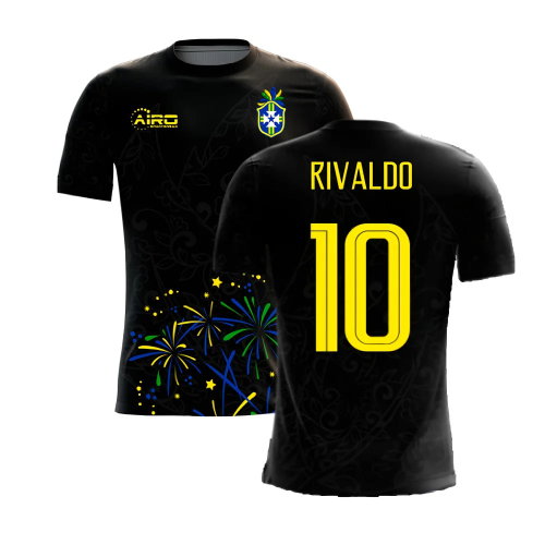 2025-2026 Brazil Third Concept Football Shirt (Rivaldo 10)