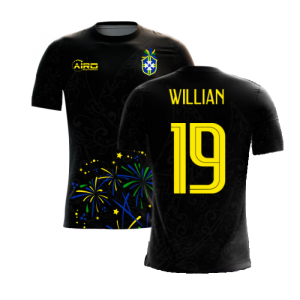 2023-2024 Brazil Third Concept Football Shirt (Willian 19)