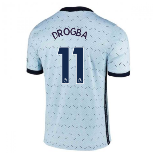 2020-2021 Chelsea Away Nike Ladies Shirt (DROGBA 11)