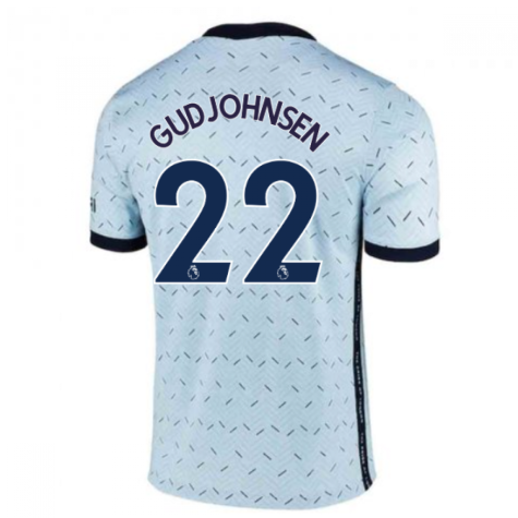 2020-2021 Chelsea Away Nike Ladies Shirt (GUDJOHNSEN 22)