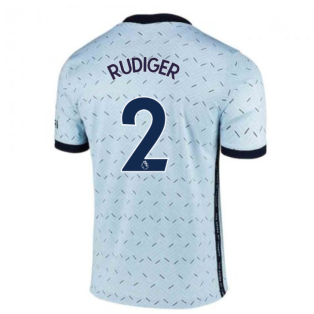 2020-2021 Chelsea Away Nike Ladies Shirt (RUDIGER 2)