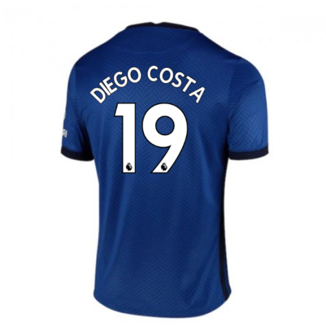 2020-2021 Chelsea Home Nike Football Shirt (Kids) (DIEGO COSTA 19)