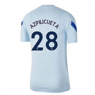 2020-2021 Chelsea Nike Training Shirt (Light Blue) - Kids (AZPILICUETA 28)