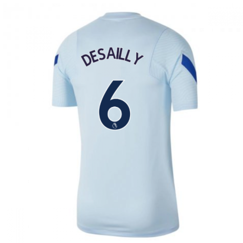 2020-2021 Chelsea Nike Training Shirt (Light Blue) - Kids (DESAILLY 6)