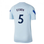 2020-2021 Chelsea Nike Training Shirt (Light Blue) - Kids (ESSIEN 5)