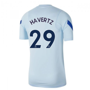 2020-2021 Chelsea Nike Training Shirt (Light Blue) - Kids (HAVERTZ 29)