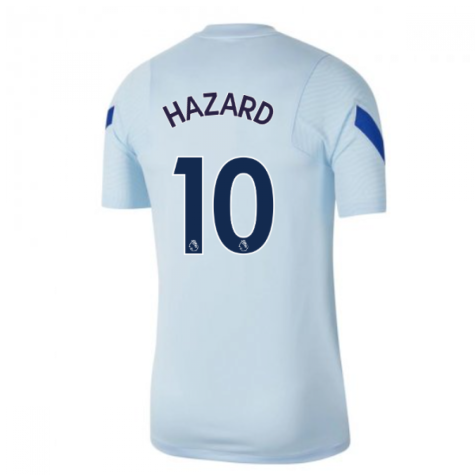 2020-2021 Chelsea Nike Training Shirt (Light Blue) - Kids (HAZARD 10)
