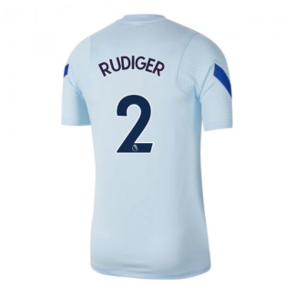2020-2021 Chelsea Nike Training Shirt (Light Blue) - Kids (RUDIGER 2)