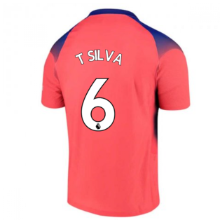 2020-2021 Chelsea Nike Vapor Third Match Shirt (T SILVA 6)