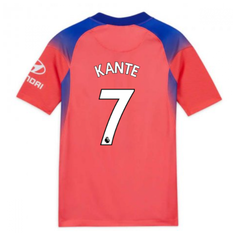 2020-2021 Chelsea Third Nike Football Shirt (Kids) (KANTE 7)