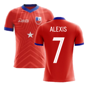 2022-2023 Chile Home Concept Football Shirt (ALEXIS 7)
