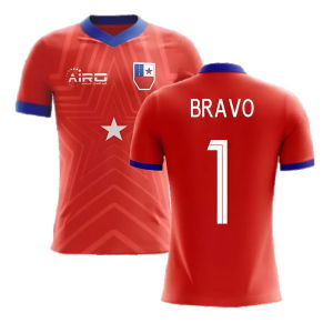 2025-2026 Chile Home Concept Football Shirt (Bravo 1) - Kids