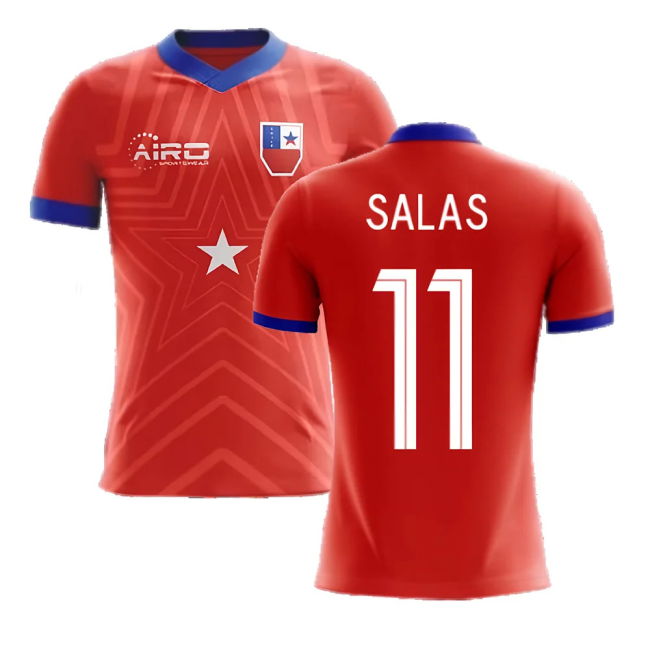 2025-2026 Chile Home Concept Football Shirt (SALAS 11)