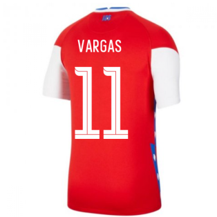 2020-2021 Chile Home Shirt (VARGAS 11)