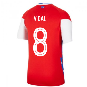 2020-2021 Chile Home Shirt (VIDAL 8)