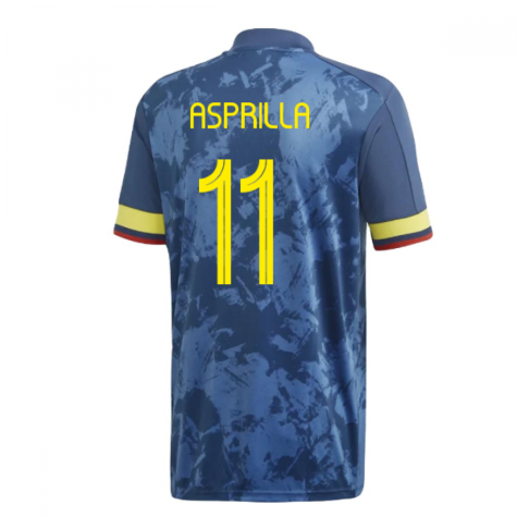 2020-2021 Colombia Away Adidas Football Shirt (ASPRILLA 11)