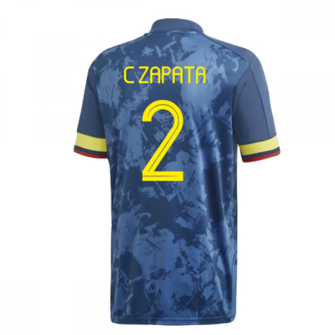 2020-2021 Colombia Away Adidas Football Shirt (C ZAPATA 2)
