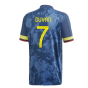 2020-2021 Colombia Away Adidas Football Shirt (DUVAN 7)