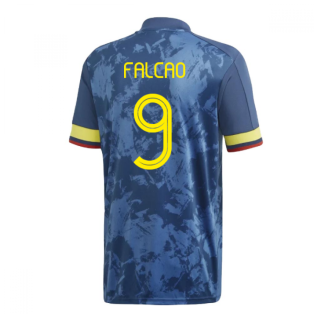 2020-2021 Colombia Away Adidas Football Shirt (FALCAO 9)