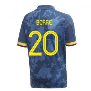 2020-2021 Colombia Away Adidas Football Shirt (Kids) (BORRE 20)