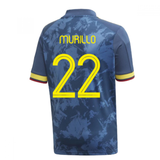 2020-2021 Colombia Away Adidas Football Shirt (Kids) (MURILLO 22)