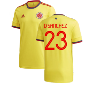 2020-2021 Colombia Home Shirt (D SANCHEZ 23)