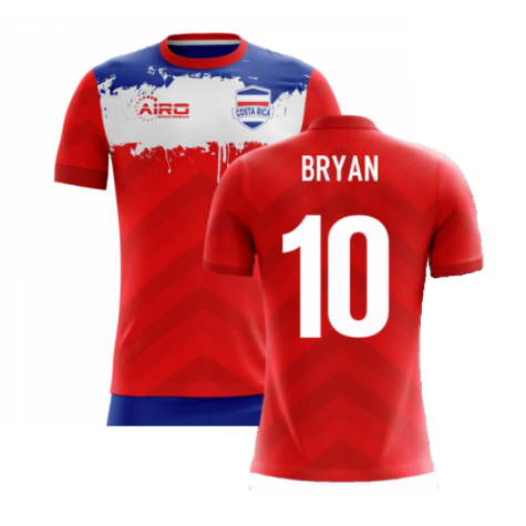 2023-2024 Costa Rica Airo Concept Home Shirt (BRYAN 10)