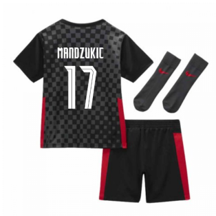 2020-2021 Croatia Away Baby Kit (MANDZUKIC 17)