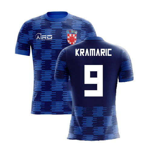 2025-2026 Croatia Away Concept Shirt (Kramaric 9) - Kids