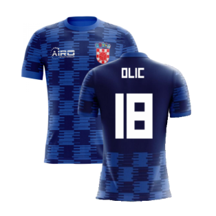 2023-2024 Croatia Away Concept Shirt (Olic 18) - Kids