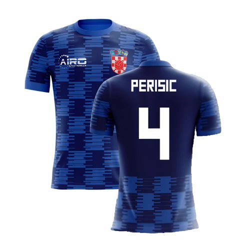 2025-2026 Croatia Away Concept Shirt (Perisic 4) - Kids