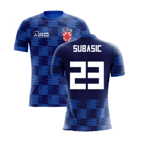 2023-2024 Croatia Away Concept Shirt (Subasic 23) - Kids