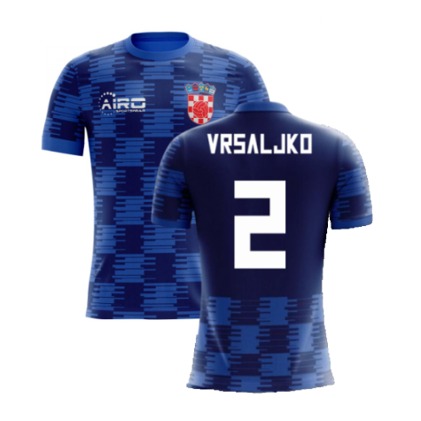 2022-2023 Croatia Away Concept Shirt (Vrsaljko 2)