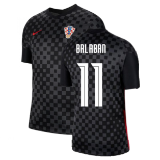 2020-2021 Croatia Away Nike Football Shirt (BALABAN 11)