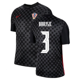 2020-2021 Croatia Away Nike Football Shirt (BARISIC 3)