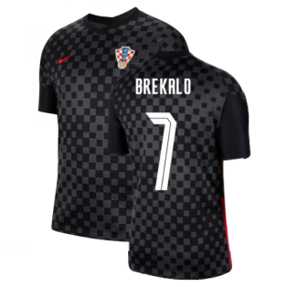 2020-2021 Croatia Away Nike Football Shirt (BREKALO 7)