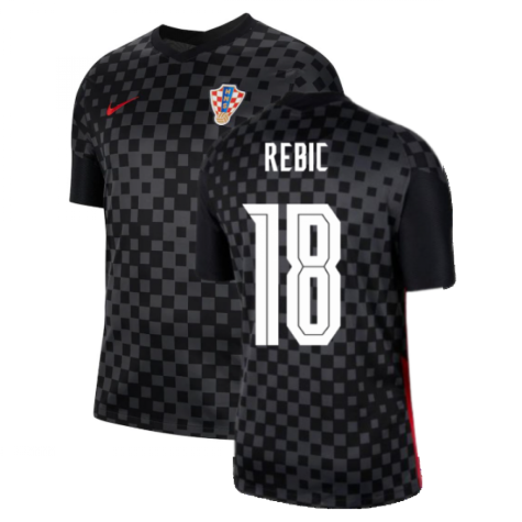2020-2021 Croatia Away Nike Football Shirt (REBIC 18)