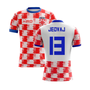 2023-2024 Croatia Home Concept Shirt (Jedvaj 13)