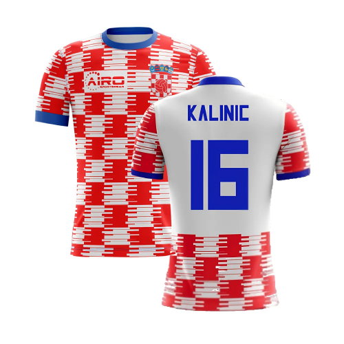 2025-2026 Croatia Home Concept Shirt (Kalinic 16) - Kids