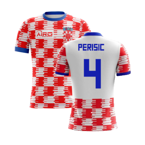 2025-2026 Croatia Home Concept Shirt (Perisic 4)