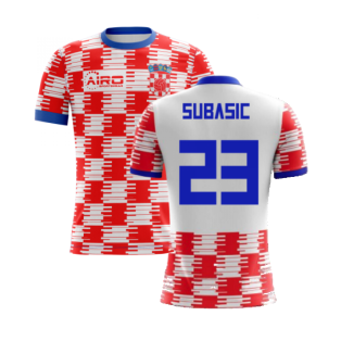 2023-2024 Croatia Home Concept Shirt (Subasic 23) - Kids