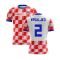 2023-2024 Croatia Home Concept Shirt (Vrsaljko 2)