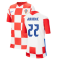 2020-2021 Croatia Home Nike Football Shirt (Kids) (JURANOVIC 22)